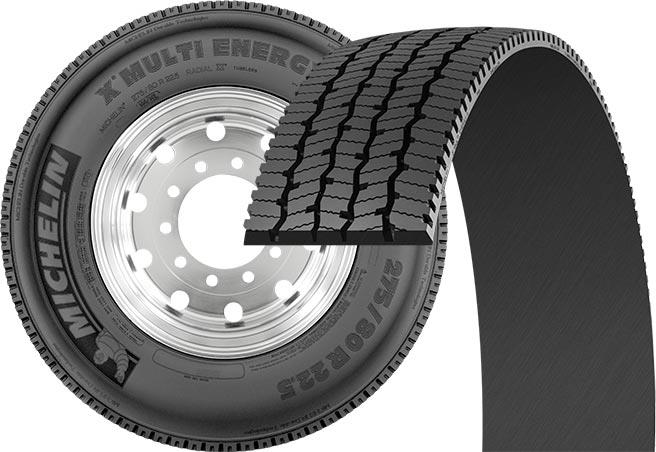 315/80R22.5 156/150L MICHELIN X MULTI ENERGY D VQ XL DRIVE