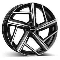MAK QVATTRO BLACK MIRROR 9.5x21 5/112 ET42 CB66.5