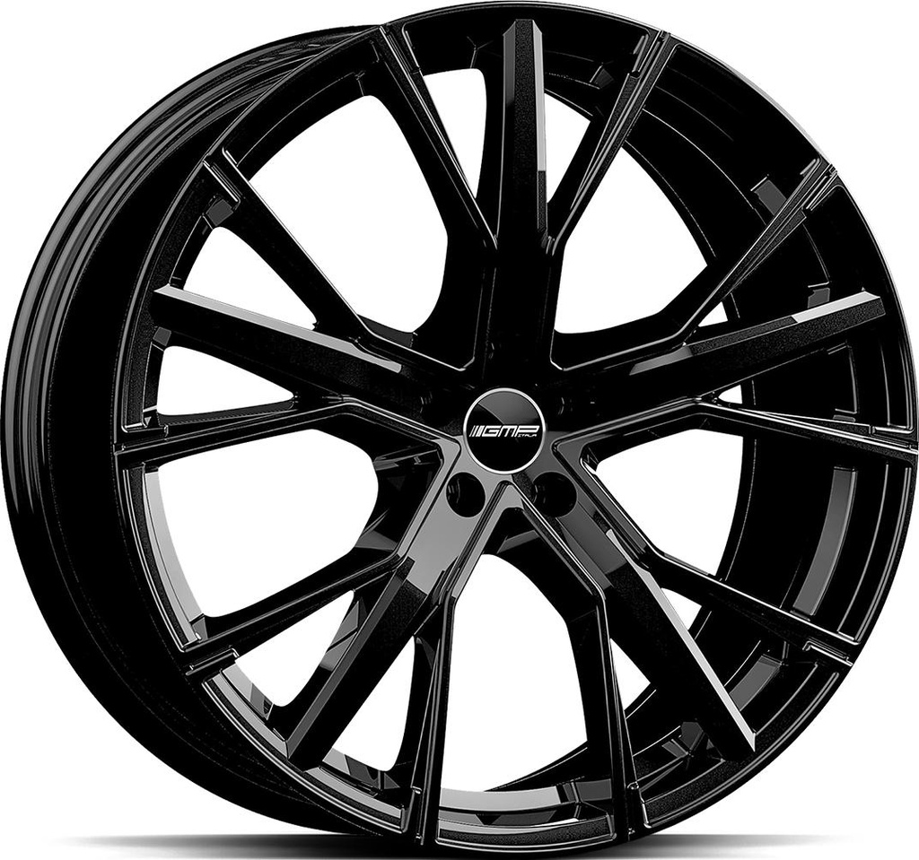 GMP GUNNER GLOSSY BLACK 9x22 5/130 ET28 CB66.5