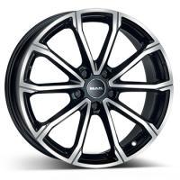MAK DAVINCI BLK/POL 7x18 5/114.3 ET48 CB56.1