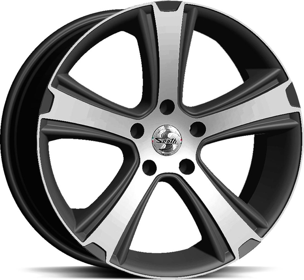 SPATH SP36 H BLACK MATT POLISH 7x16 5/130 ET40 CB78.1