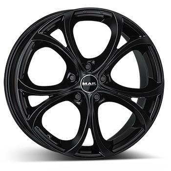 MAK LARIO GLOSS BLACK 8x18 5/110 ET41 CB65.1