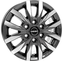 BORBET CW6 6.5x17 6/120 ET50 CB74.6