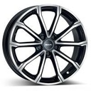 MAK DAVINCI BLK/POL 7x18 5/114.3 ET48 CB56.1